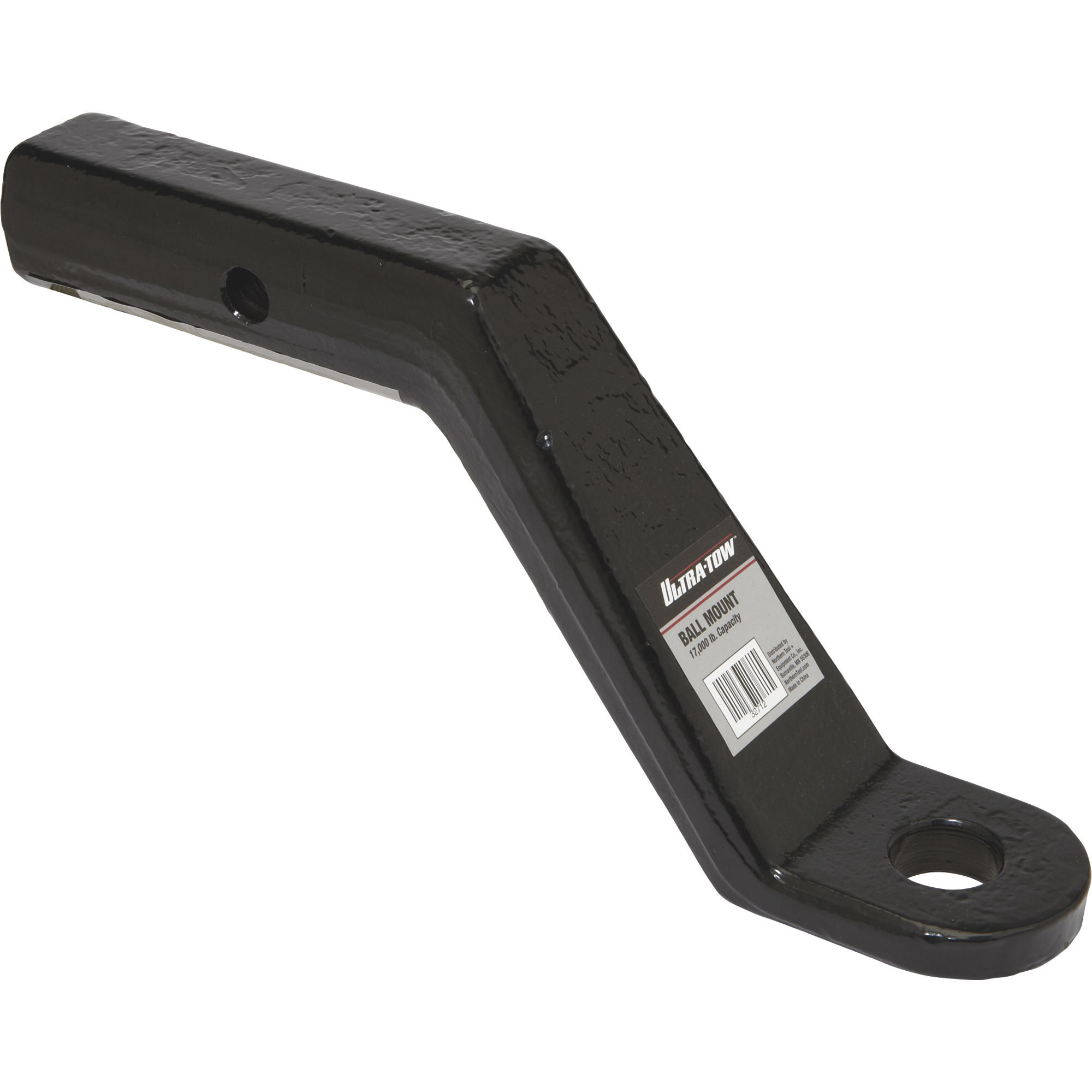 Ultra-Tow Heavy-Duty Forged Steel Ball Mount, Class IV, 6in. Drop, 17,000-Lb. Trailer Weight, 9-1/2in. Shank
